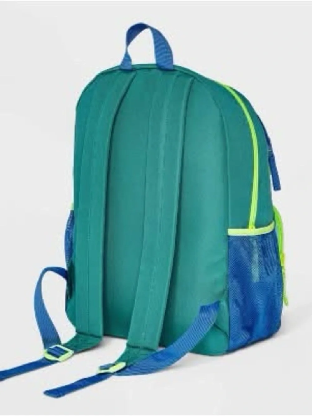 Target Cat & Jack Kids’ Colorblock Removable Patches Two Pocket 16” Backpack